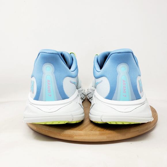 Hoka One One Arahi 7 Shoes Womens 8.5 B Blue Comfort Training Walking Running - Picture 9 of 14
